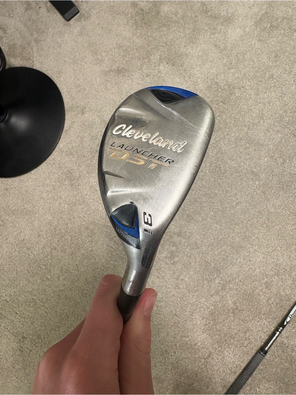Cleveland Launcher 3 Hybrid - Silver with Blue Accents